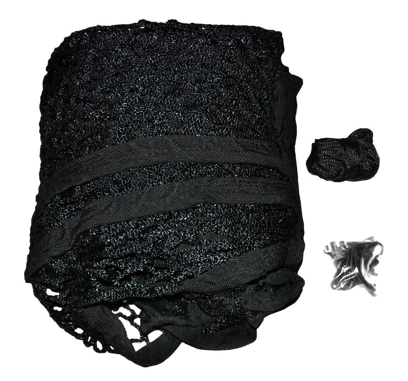 4'6'x 4'x5') 5mm Black Box Lacrosse Net by Crankshooter® - Free Shipping - Image 4