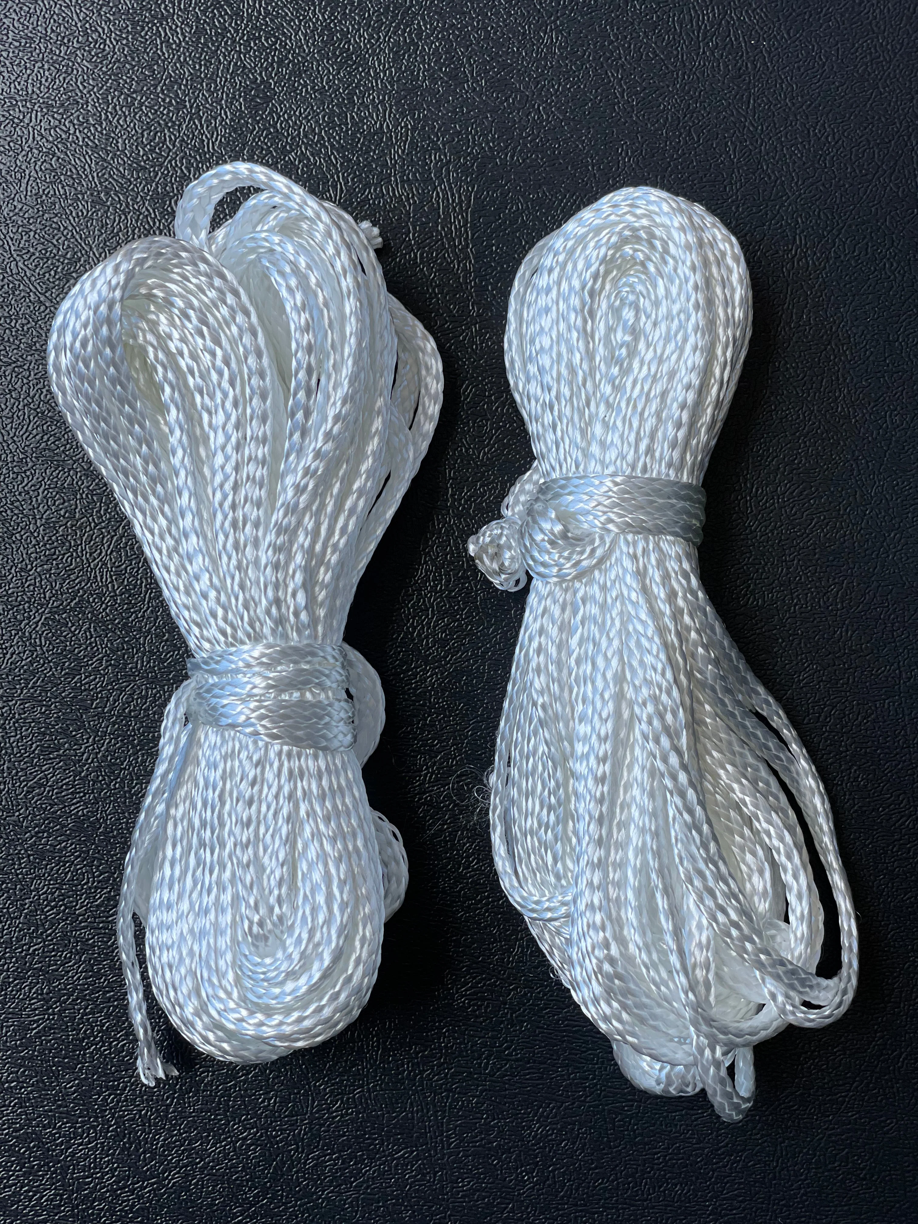 6mm College/High School Lacrosse Net, 6'x6'x7', Available in White & Black, Includes 120 ft. of Lacing Cord & Bungees, By Crankshooter® - Free Shipping - Image 12