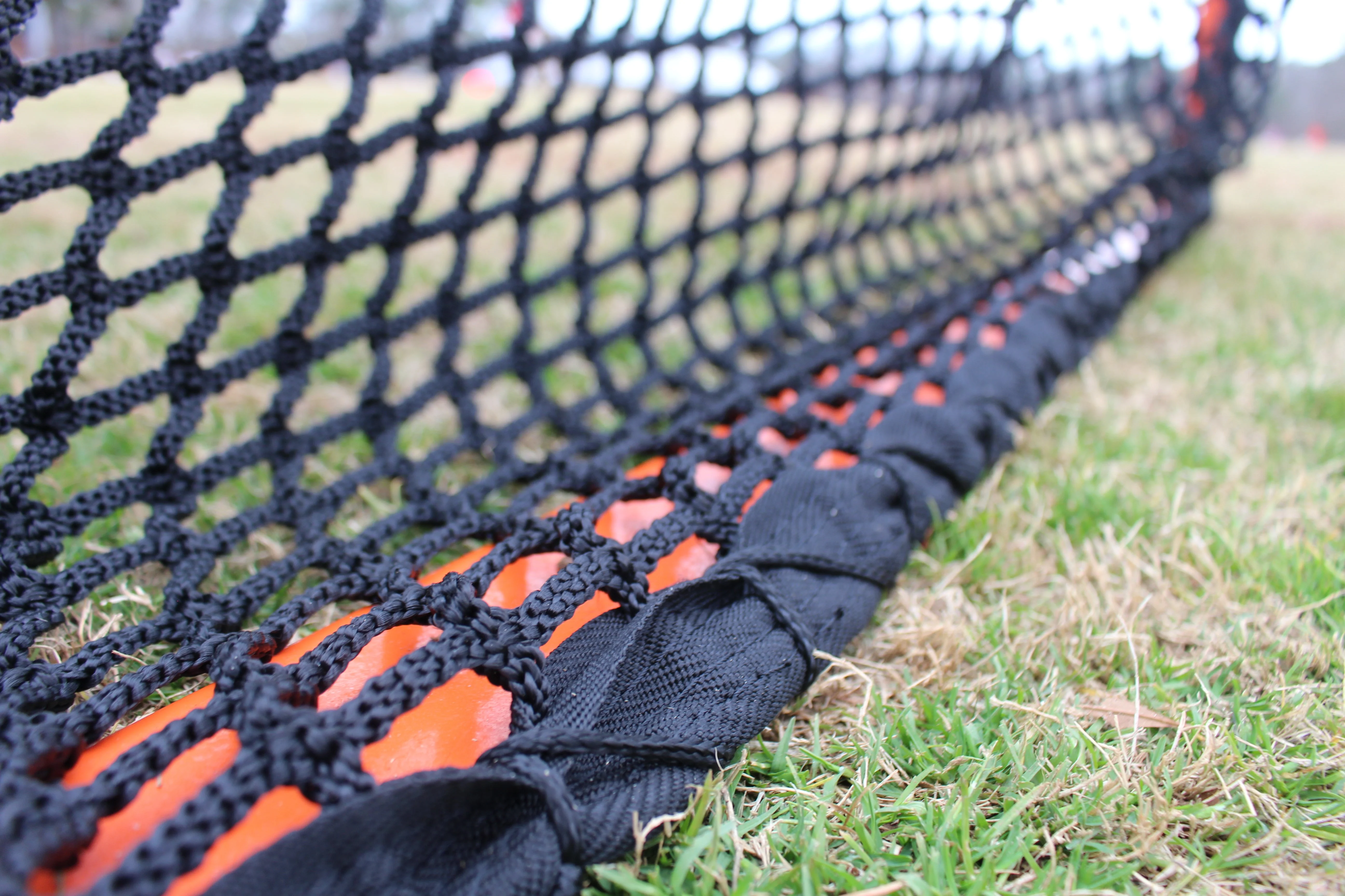 6mm College/High School Lacrosse Net, 6'x6'x7', Available in White & Black, Includes 120 ft. of Lacing Cord & Bungees, By Crankshooter® - Free Shipping - Image 6